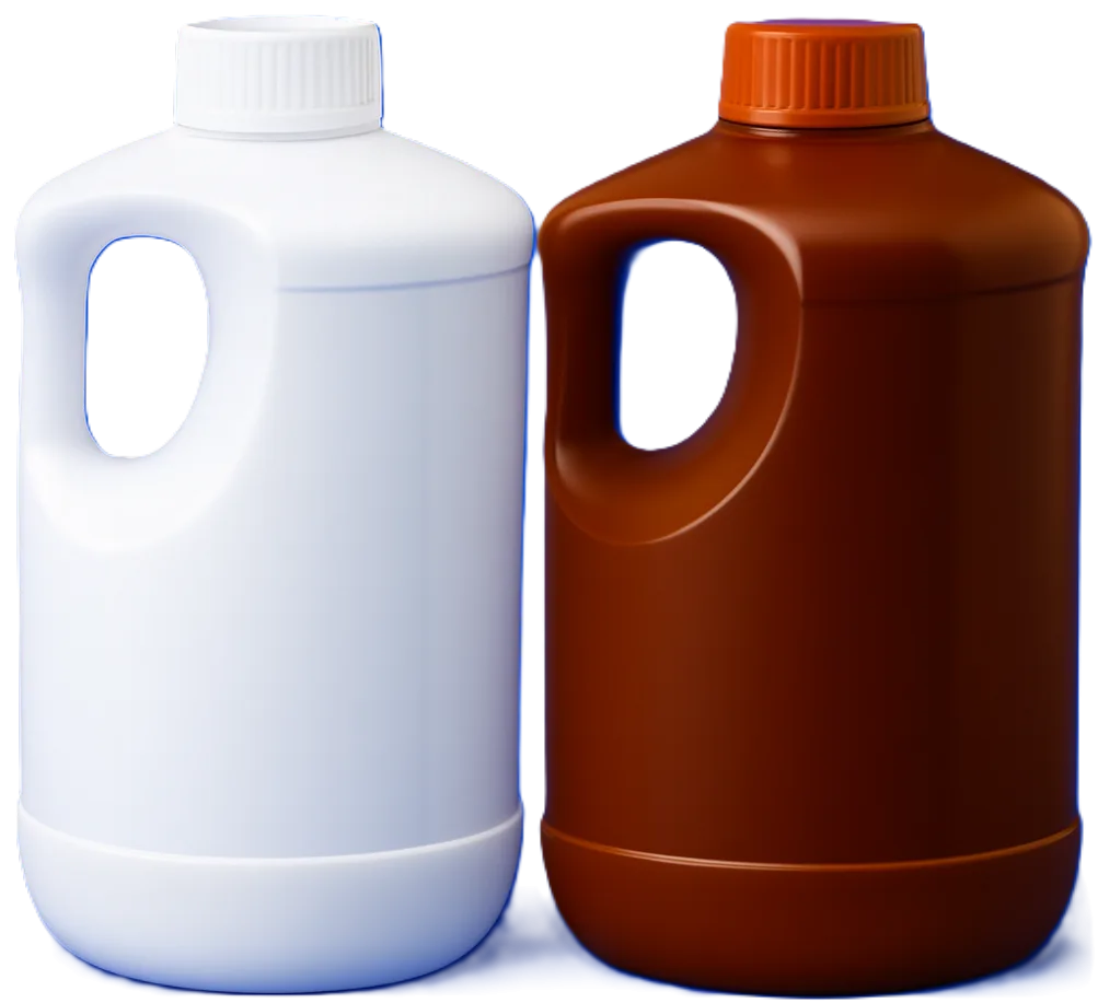 2 Litre Large Narrow Mouth Bottle with Side Handle