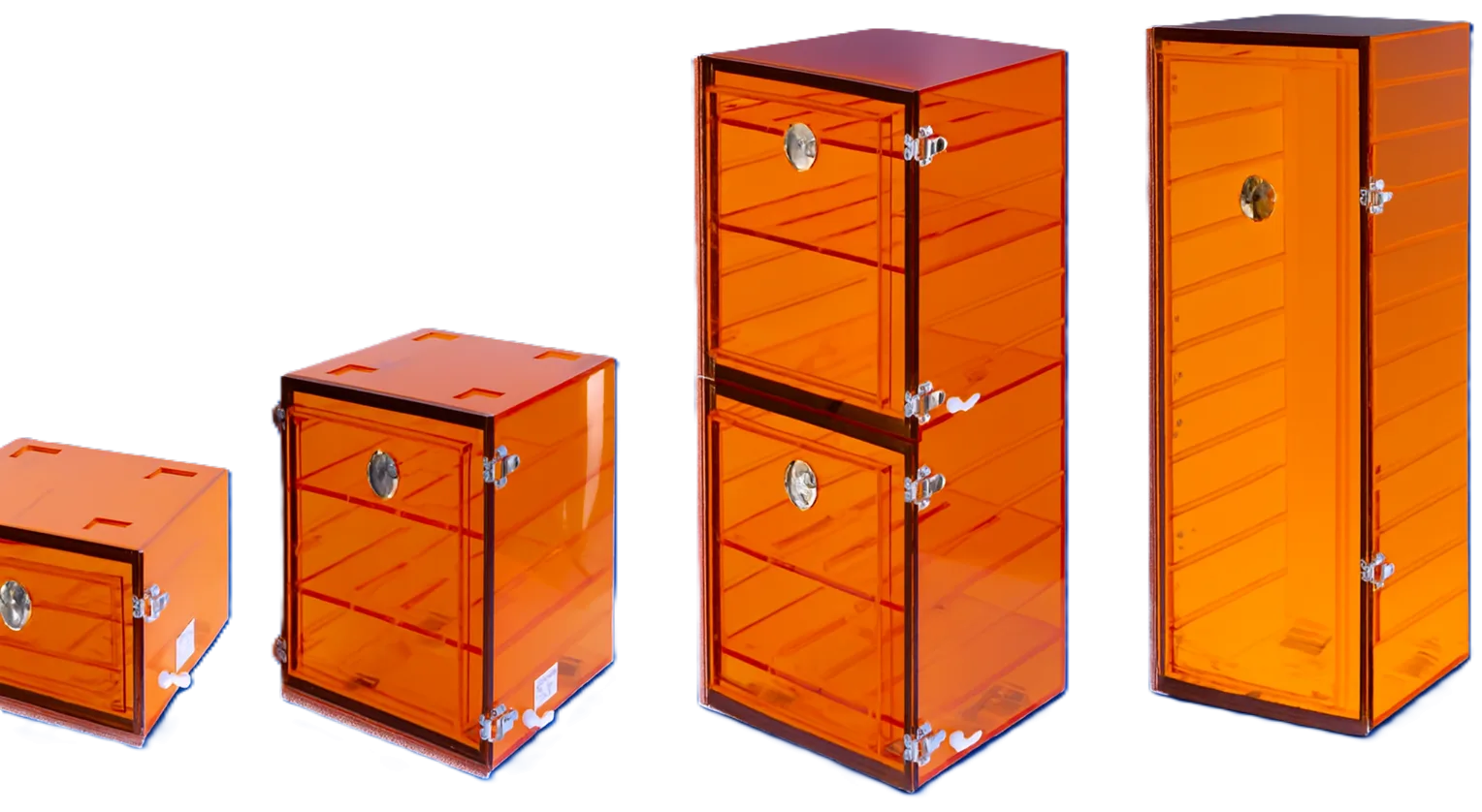 Desiccator Amber Custom cubicals